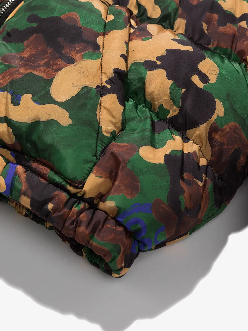 Off white 2024 puffer jacket camo