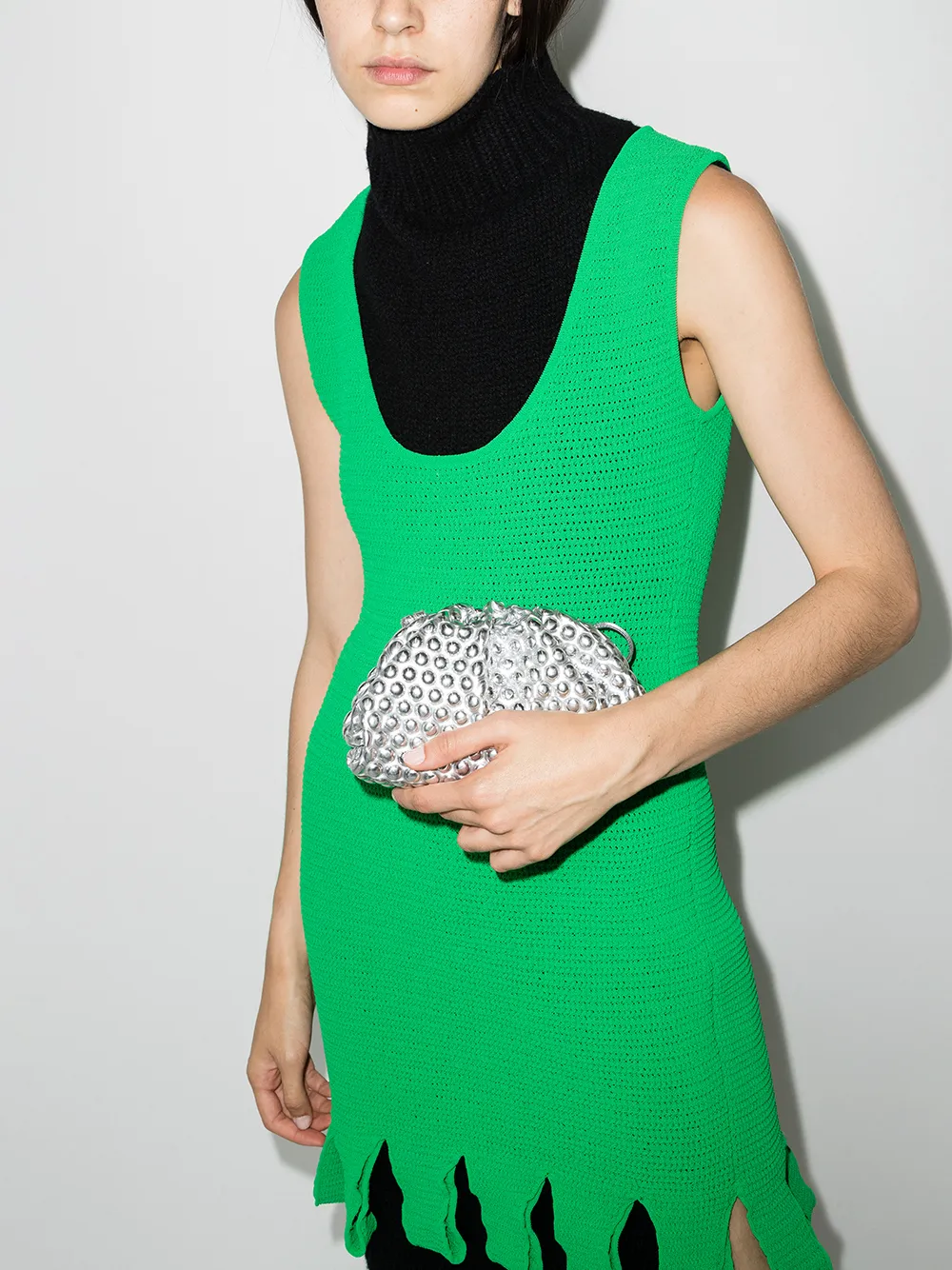 Image 2 of Bottega Veneta The Mini Pouch leather