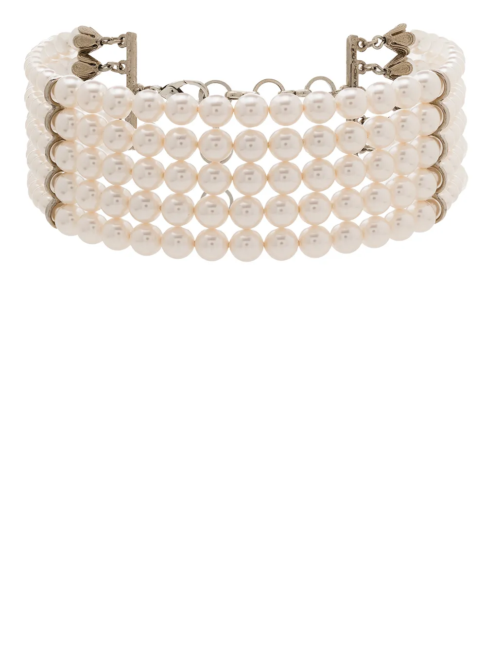 Image 1 of Alessandra Rich A RICH PERL MULTI STRAND CHKR