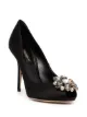 Imagem 2 de Dolce & Gabbana Sapato com aplicações e salto 100mm