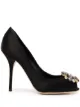 Imagem 1 de Dolce & Gabbana Sapato com aplicações e salto 100mm