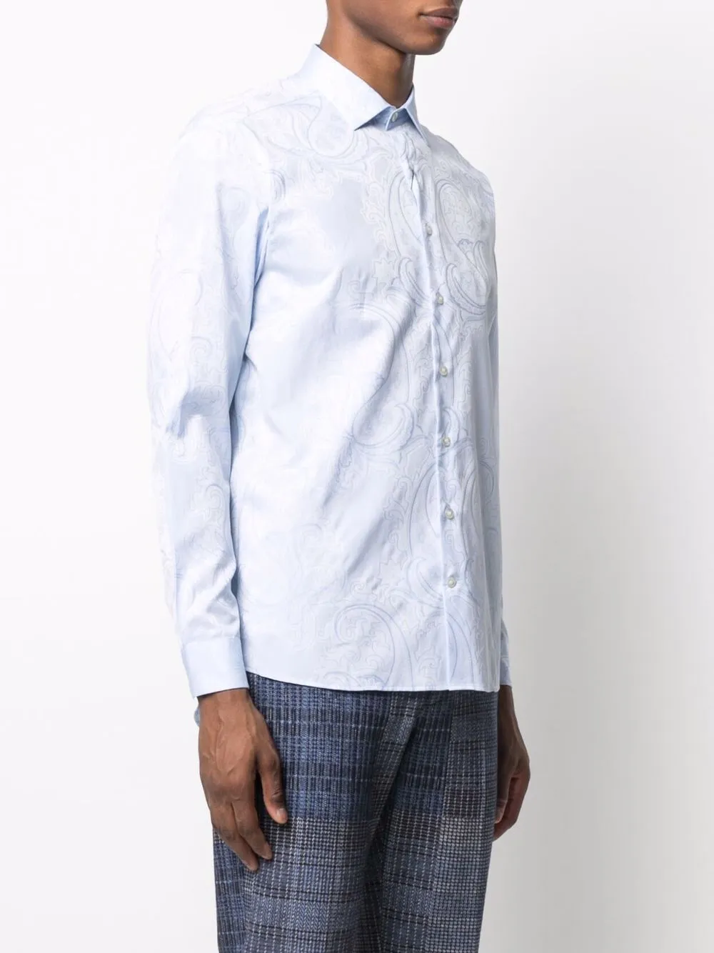 фото Etro рубашка с принтом пейсли