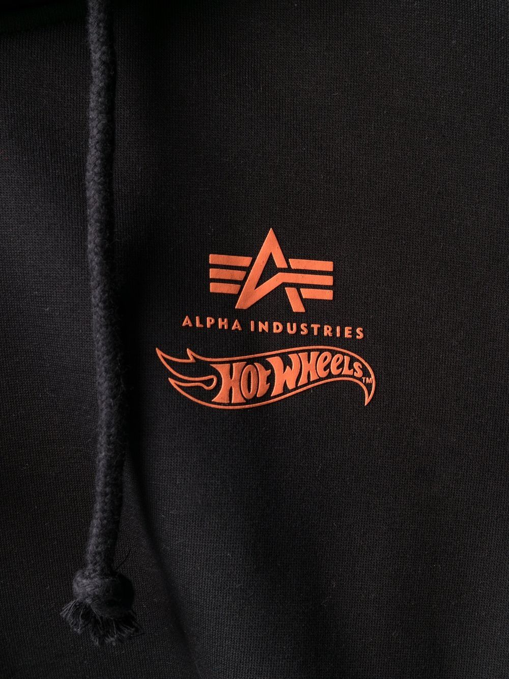 фото Alpha industries худи с принтом