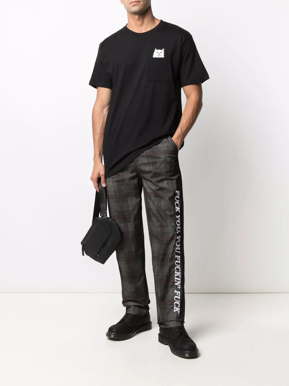 фото Ripndip футболка lord nermal с карманом