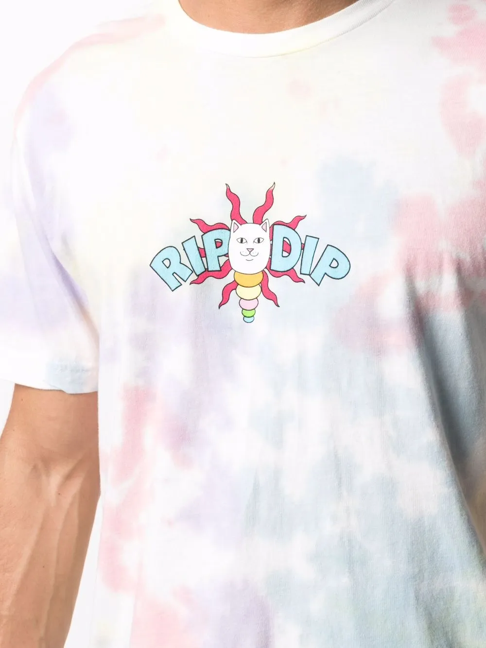 фото Ripndip футболка etheral с принтом тай-дай