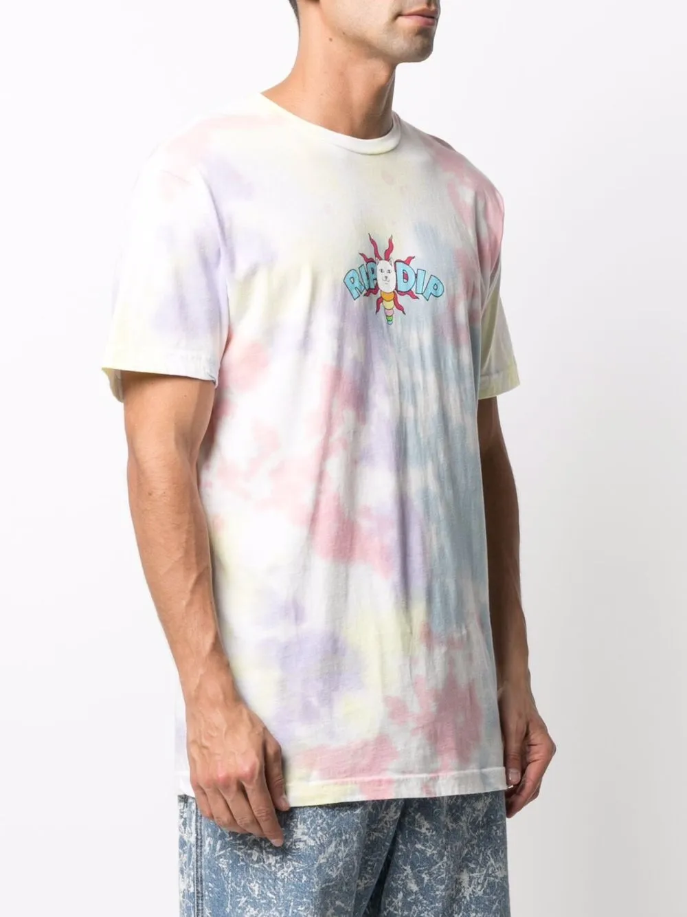 фото Ripndip футболка etheral с принтом тай-дай