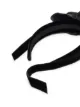 Alessandra Rich rose appliqué tie headband