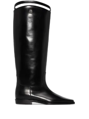 Designer knee high clearance boots