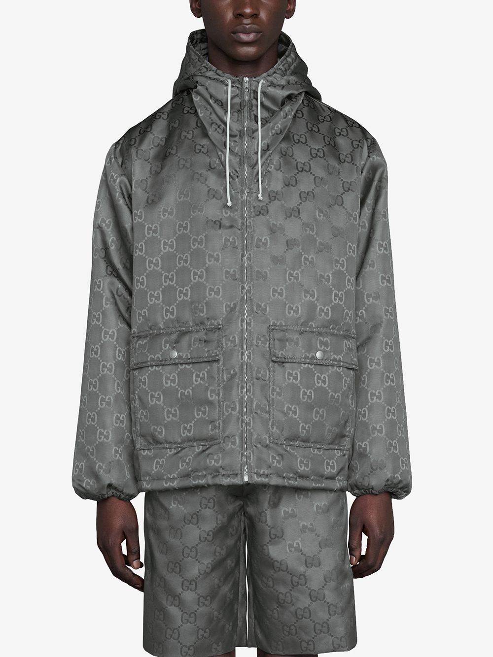 фото Gucci куртка gucci off the grid с капюшоном