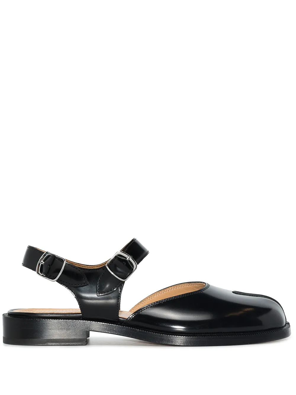 Tabi leather sandals