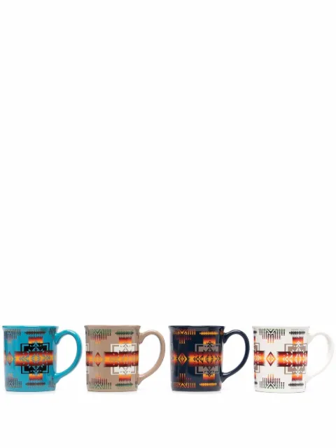 Pendleton  Chief Joseph set-of-four mugs