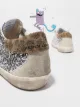 Golden Goose Kids Superstar glitter sneakers