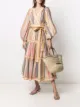 Image 2 of ZIMMERMANN stripe-print midi skirt