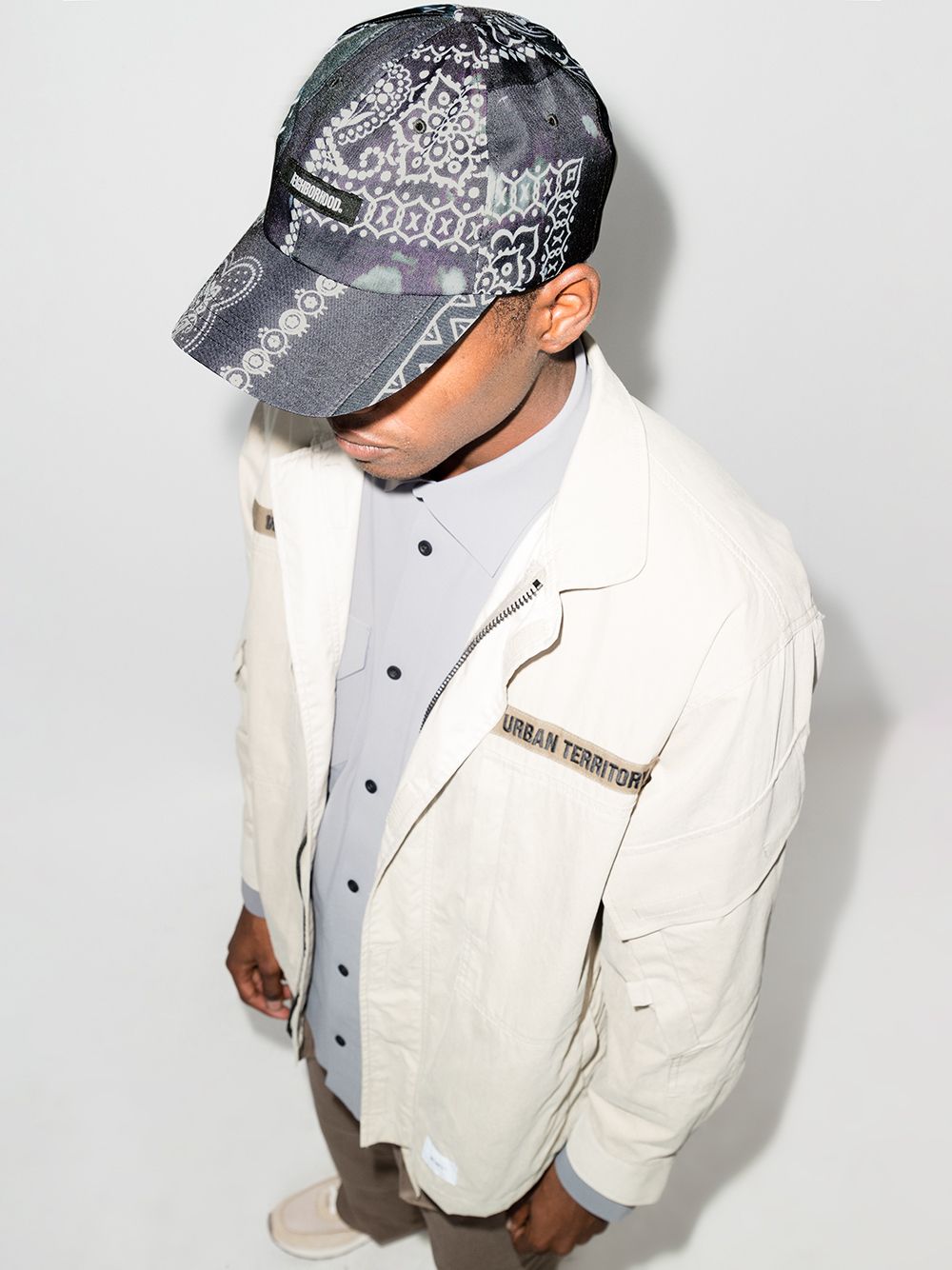 фото Neighborhood bandana-print baseball cap