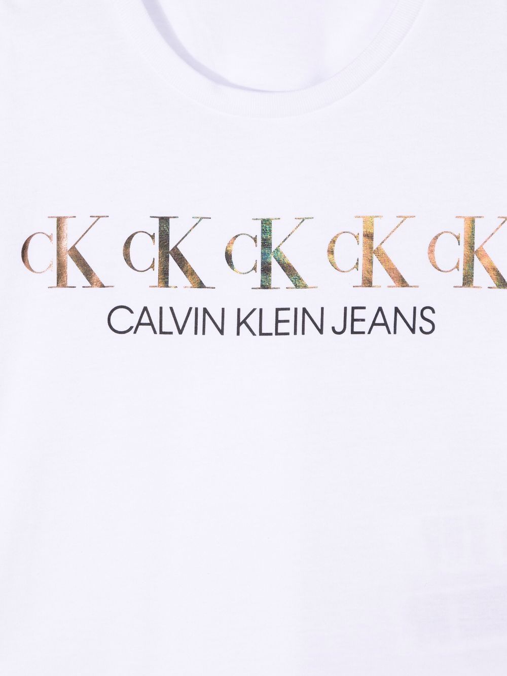 фото Calvin klein kids футболка с логотипом