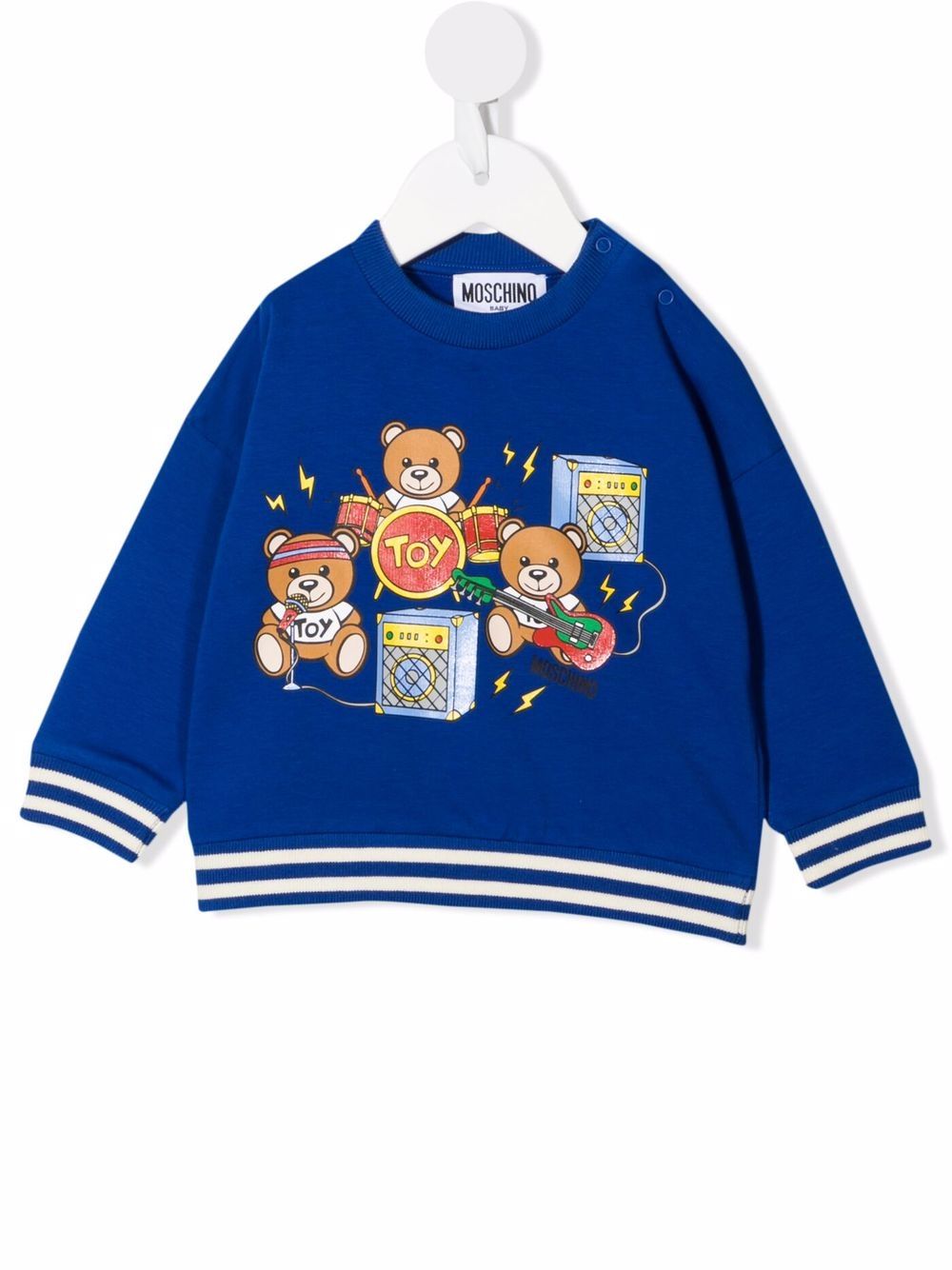 фото Moschino kids толстовка toy bear music