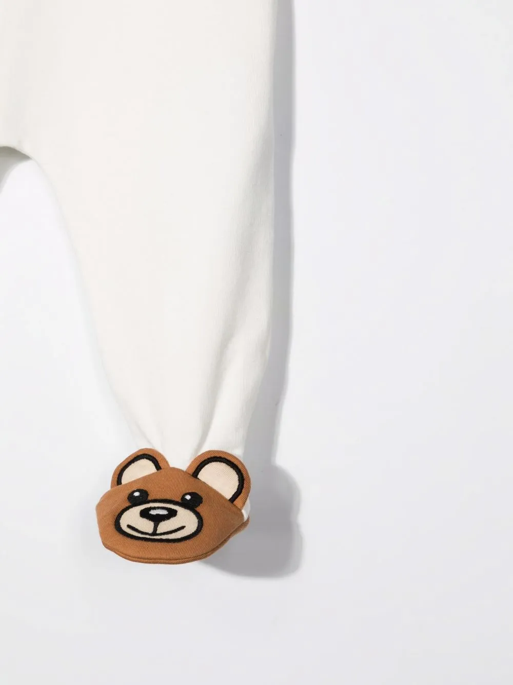 фото Moschino kids комплект из комбинезона и шапки с принтом teddy bear