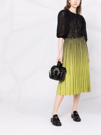 broderie anglaise puff-sleeve blouse展示图