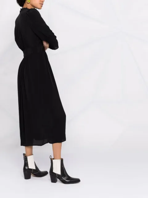 Ba\u0026Sh Posita short-sleeved Midi Dress 