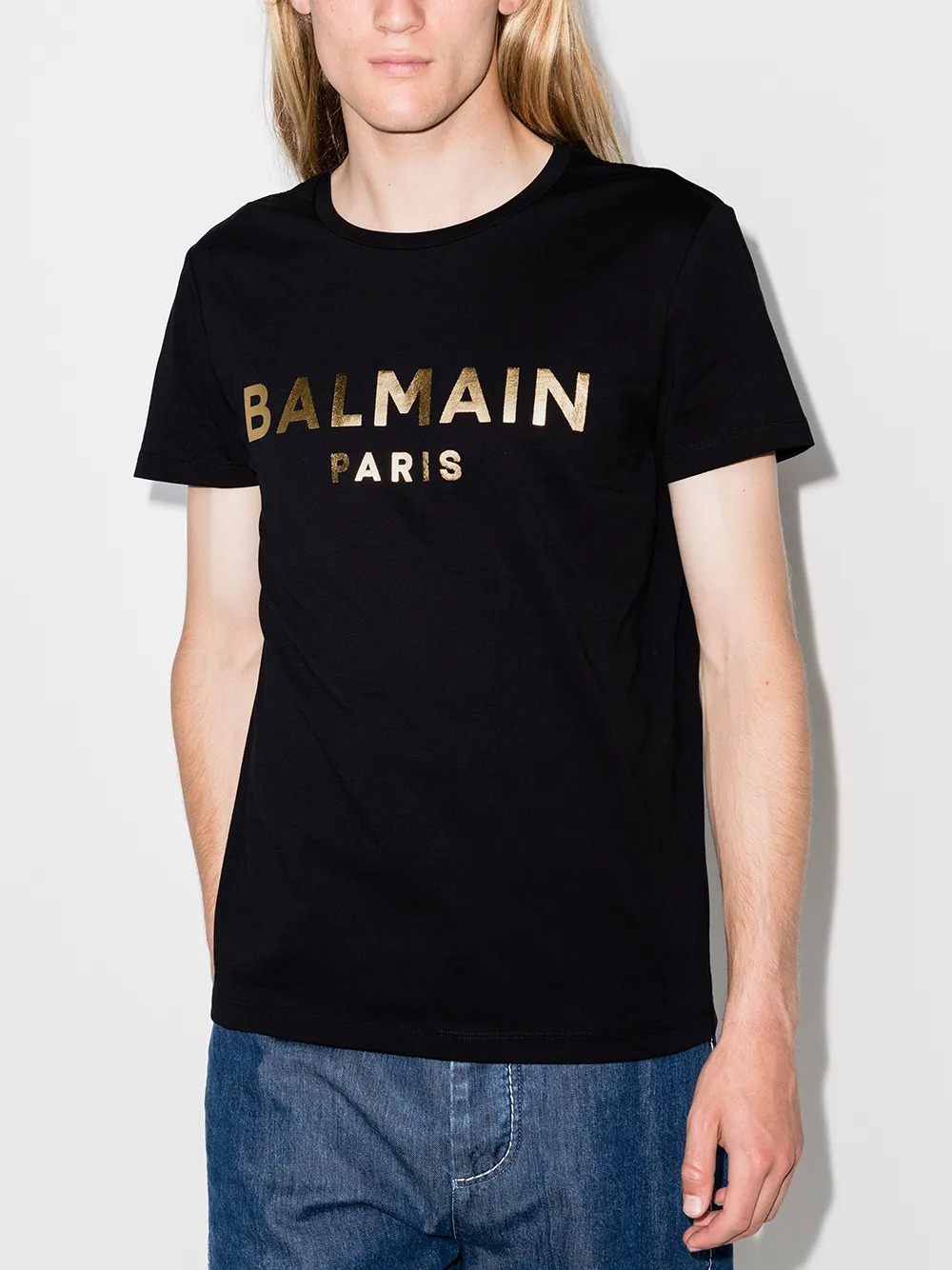 фото Balmain футболка с логотипом