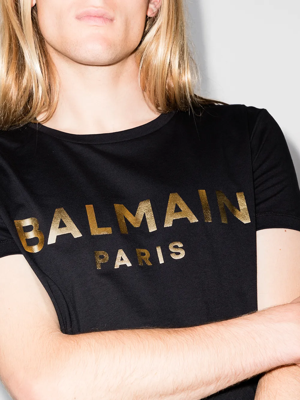 фото Balmain футболка с логотипом