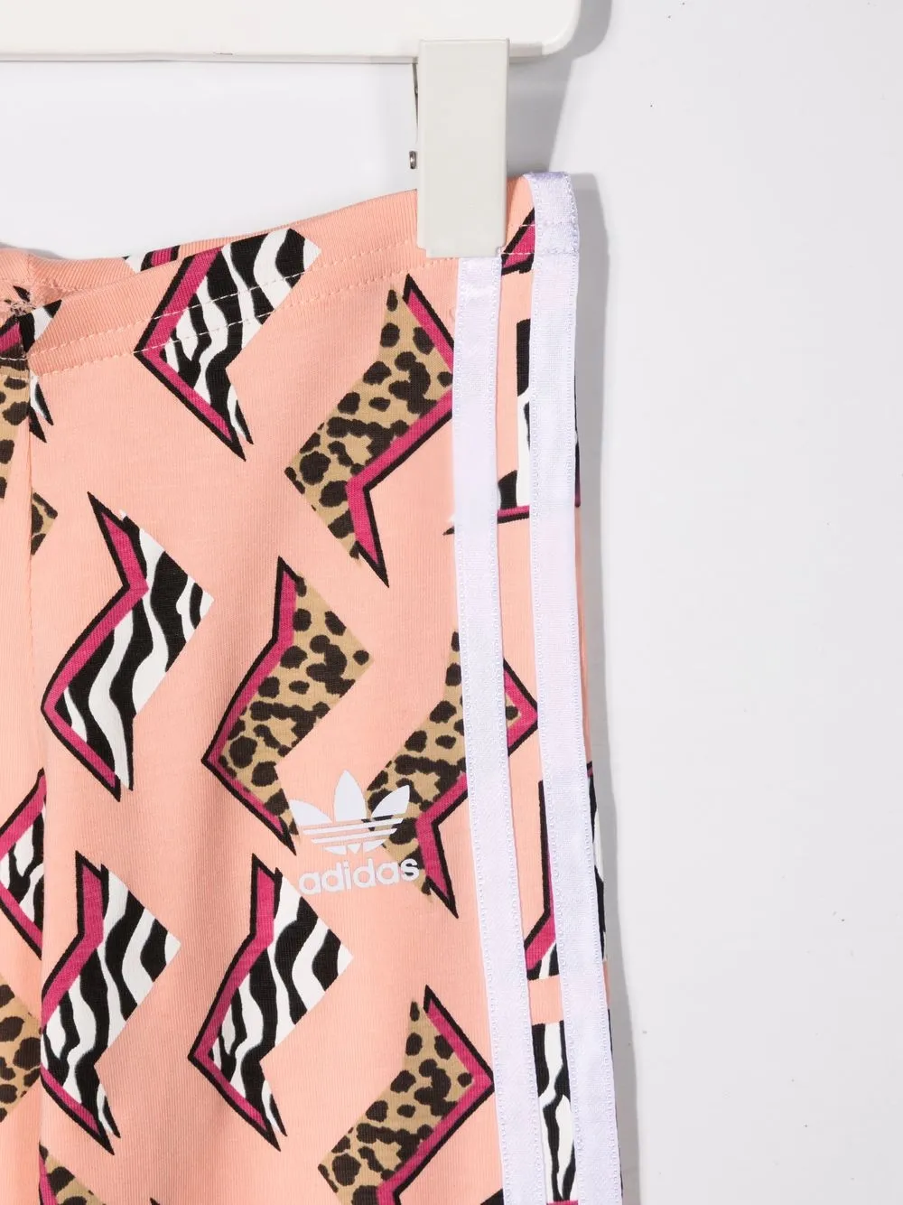  Adidas Kids Graphic-print Leggings - Pink 