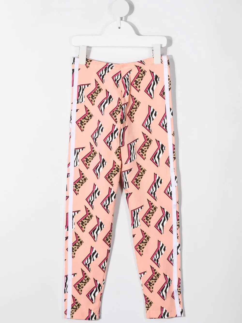  Adidas Kids Graphic-print Leggings - Pink 