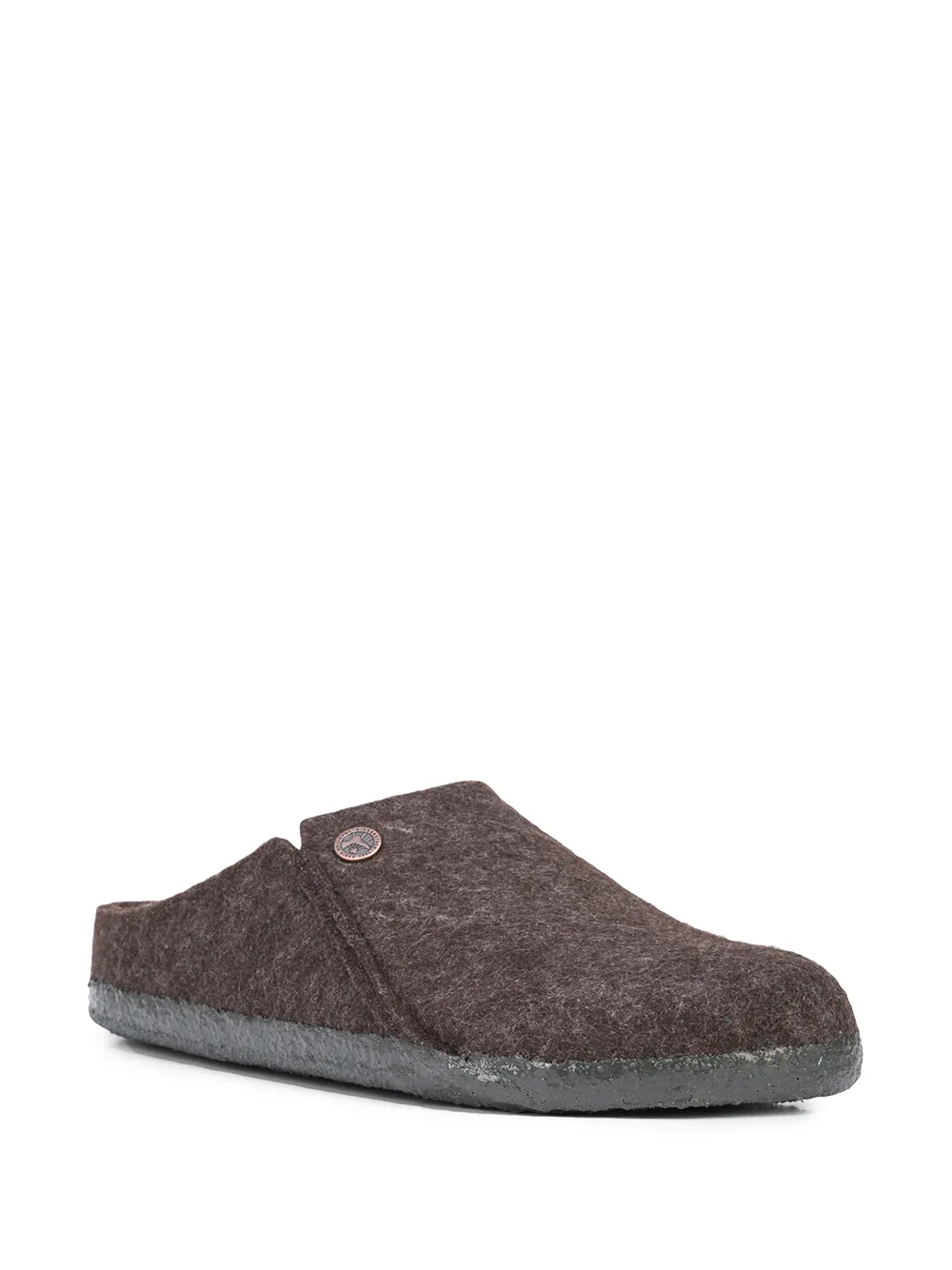 Image 2 of Birkenstock Zermatt wool felt narrow slippers
