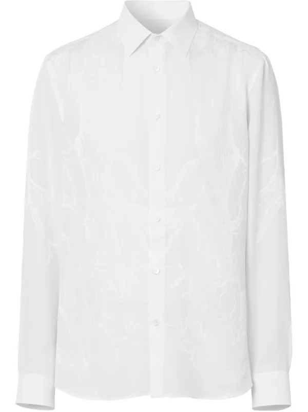 camisa burberry farfetch