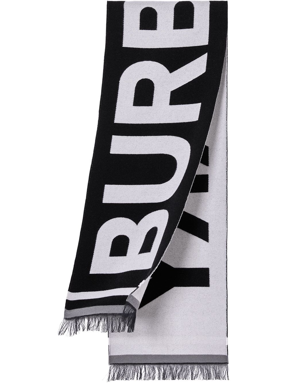 фото Burberry kids жаккардовый шарф с логотипом
