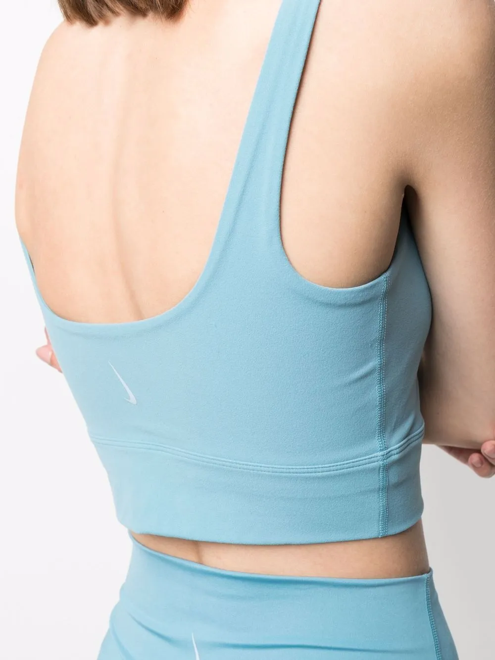 фото Nike укороченный топ yoga luxe infinalon