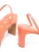 Rixo Seville floral appliqué 70mm sandals