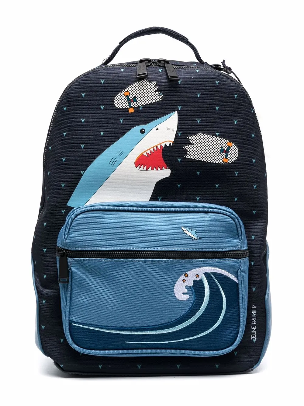shark print backpack