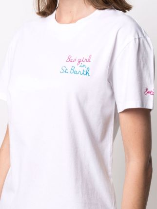 logo-print short-sleeved T-shirt展示图
