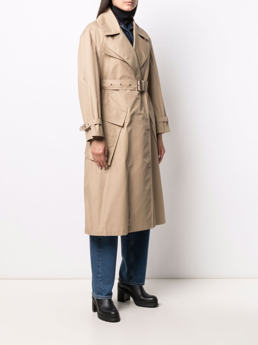 Burberry Technical Cotton Trench Coat - Farfetch