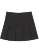 Burberry Kids monogram-embroidered pleated skirt