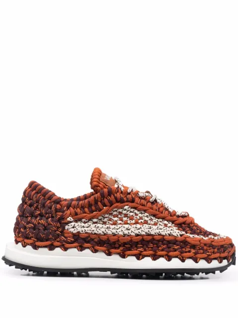 Valentino Garavani crochet low-top sneakers