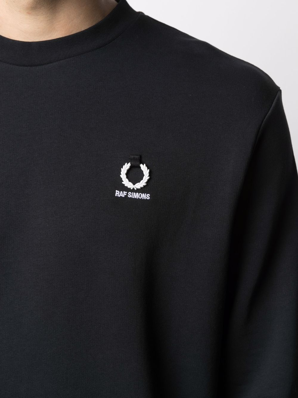 фото Raf simons x fred perry толстовка с длинными рукавами