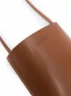 Jil Sander embossed logo pocket bag