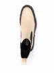 Jil Sander two-tone Chelsea boots
