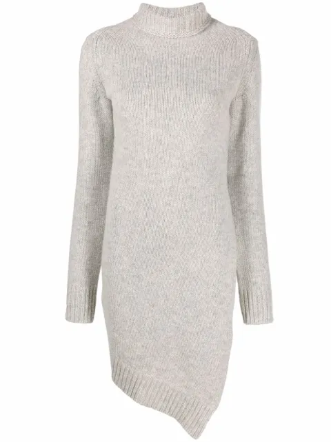 Jil Sander asymmetric roll-neck jumper