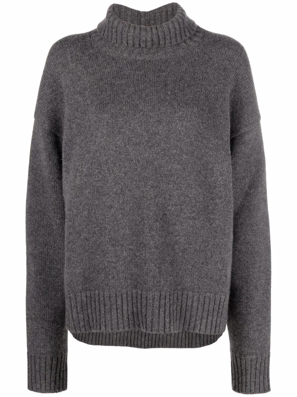 

Jil Sander ribbed-trim cashmere-blend jumper - Grey