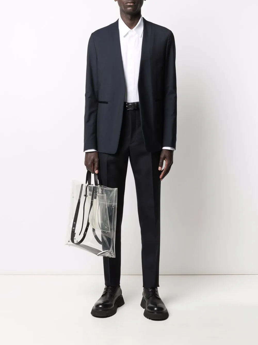 фото Jil sander прямые брюки строгого кроя