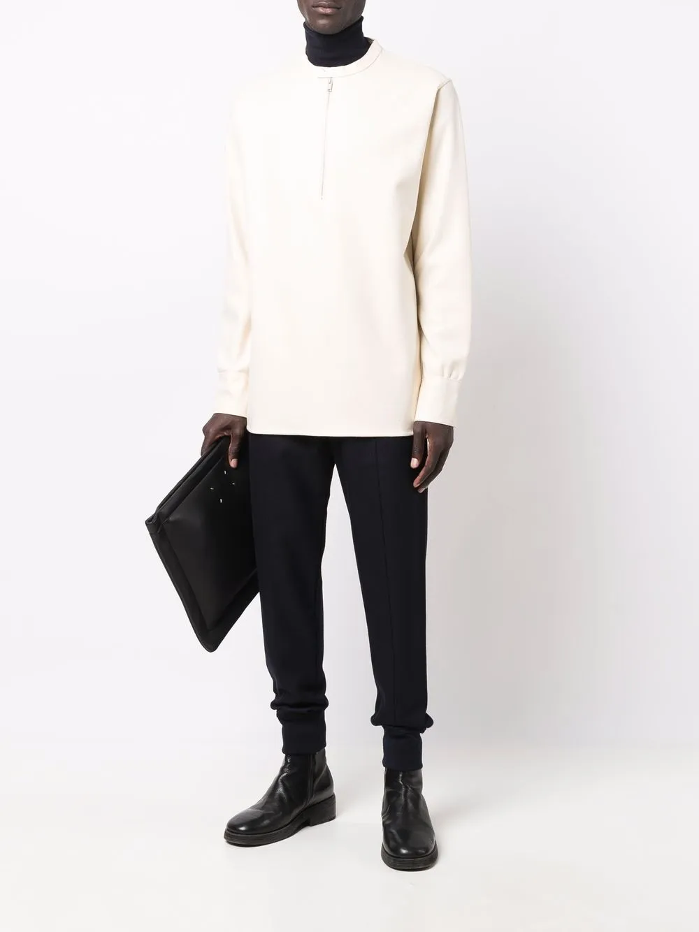 фото Jil sander спортивные брюки с эластичным поясом