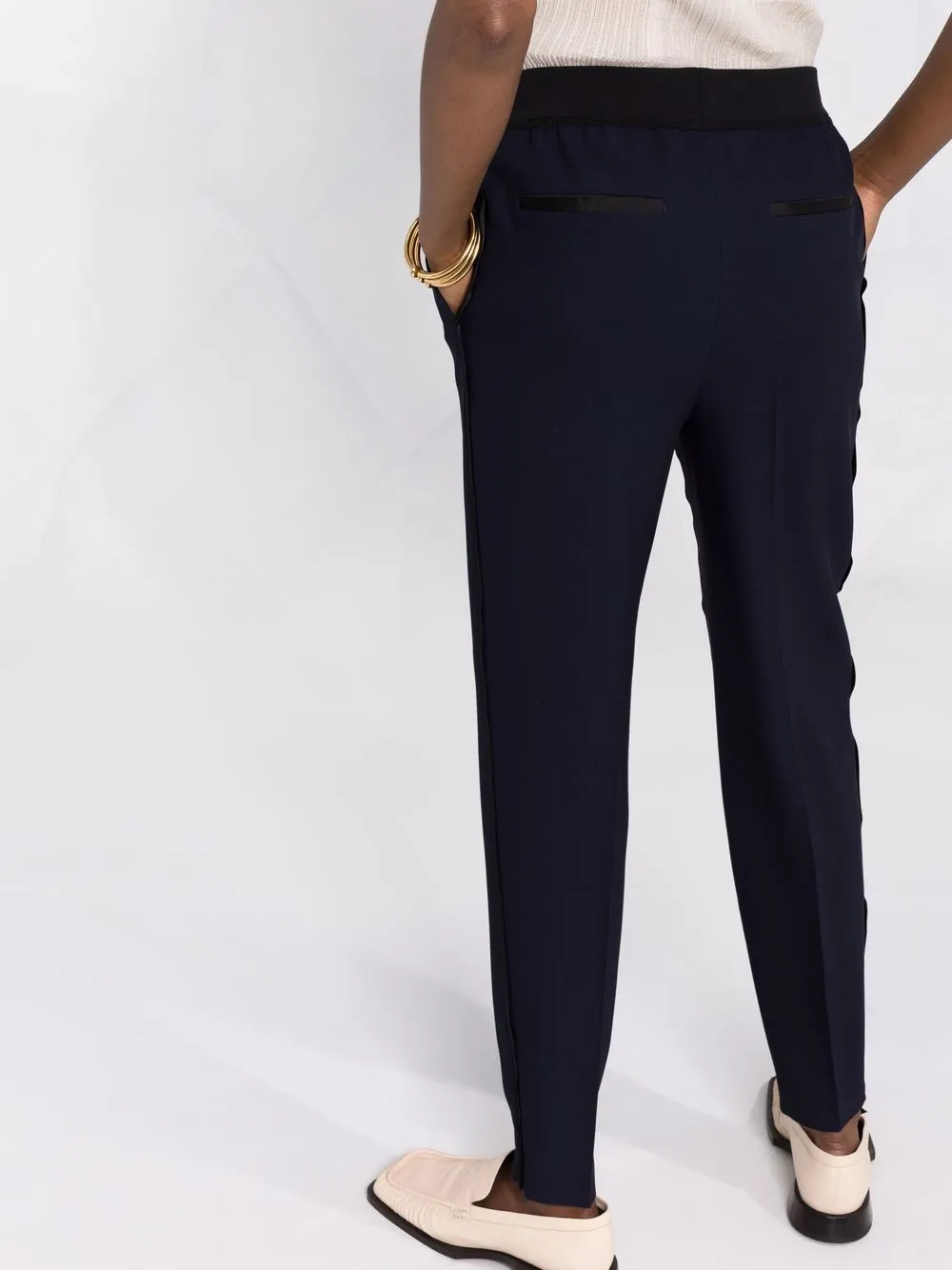 фото Jil sander узкие брюки с завышенной талией