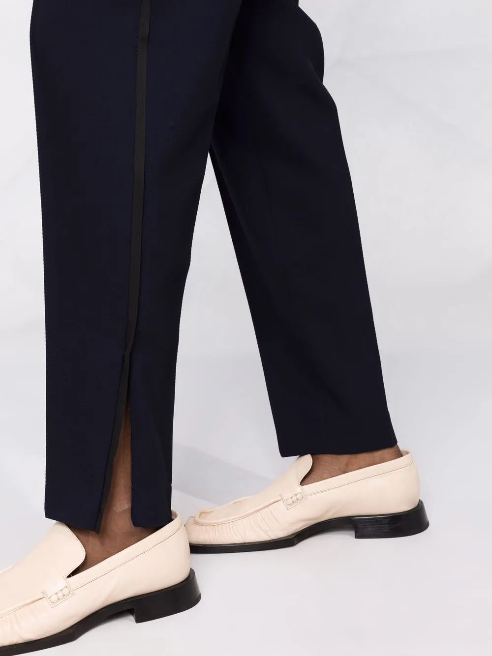 фото Jil sander узкие брюки с завышенной талией