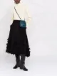 Image 2 of Jil Sander floral-appliqué high-waisted skirt