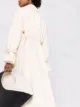 Jil Sander Casaco acinturado com lapelas