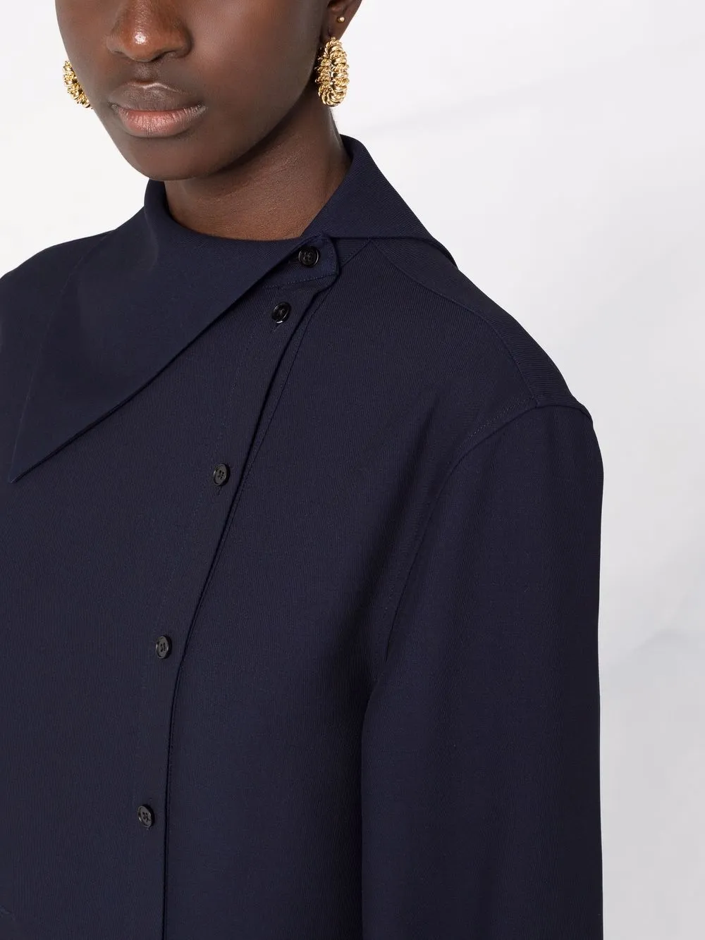 фото Jil sander длинное платье-трапеция