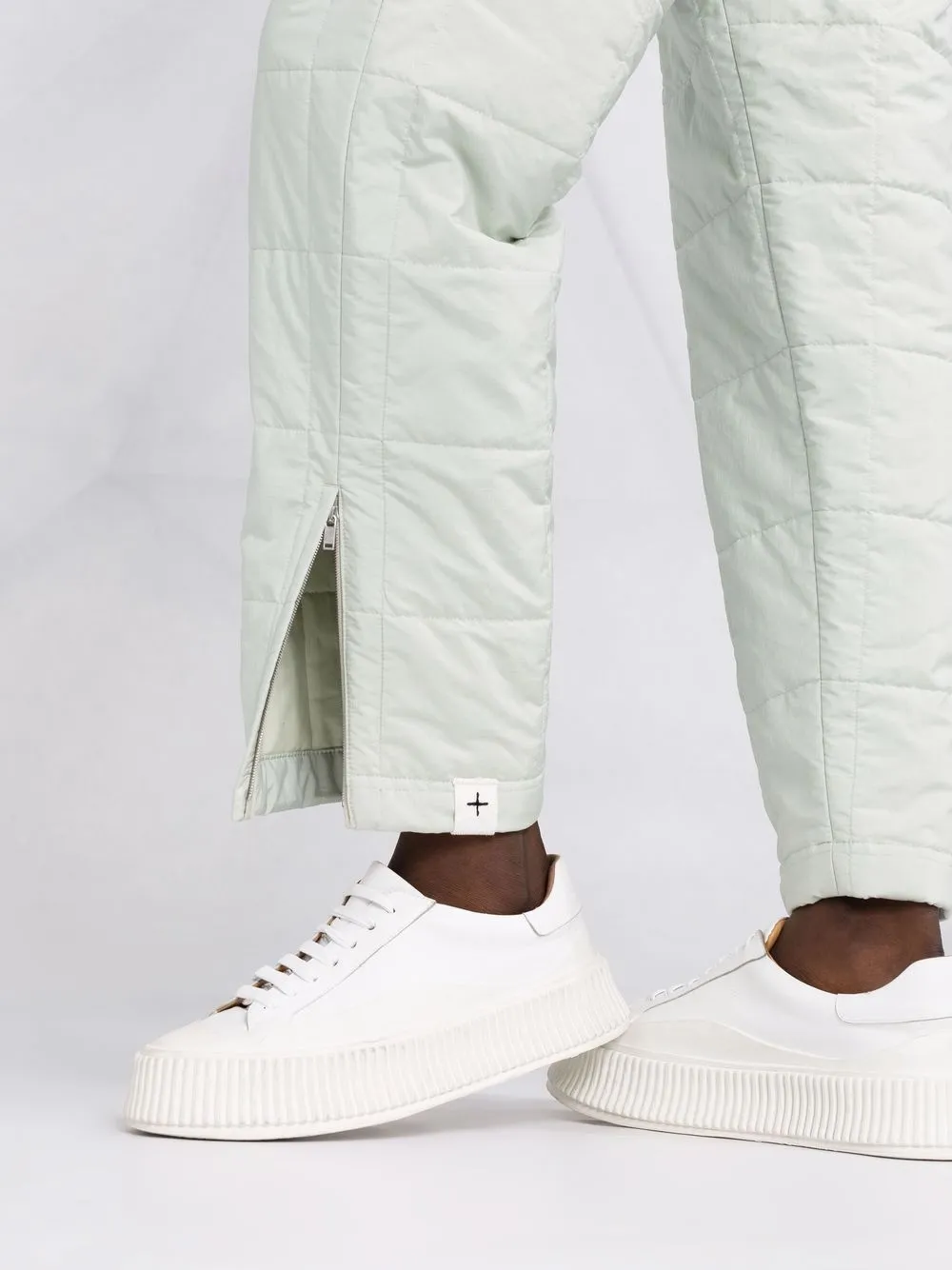 фото Jil sander стеганые спортивные брюки